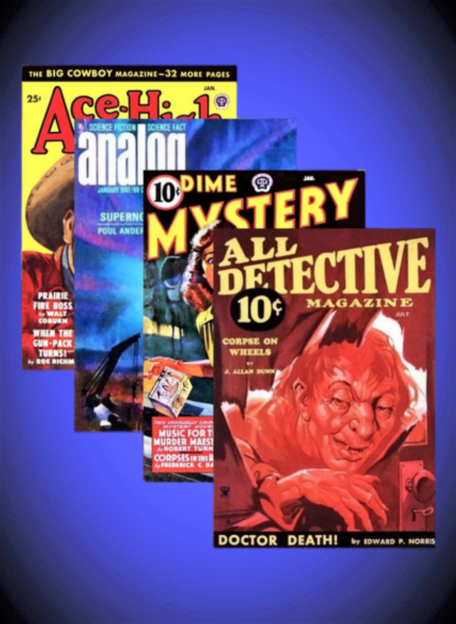 PULP MAGAZINE COVERS
