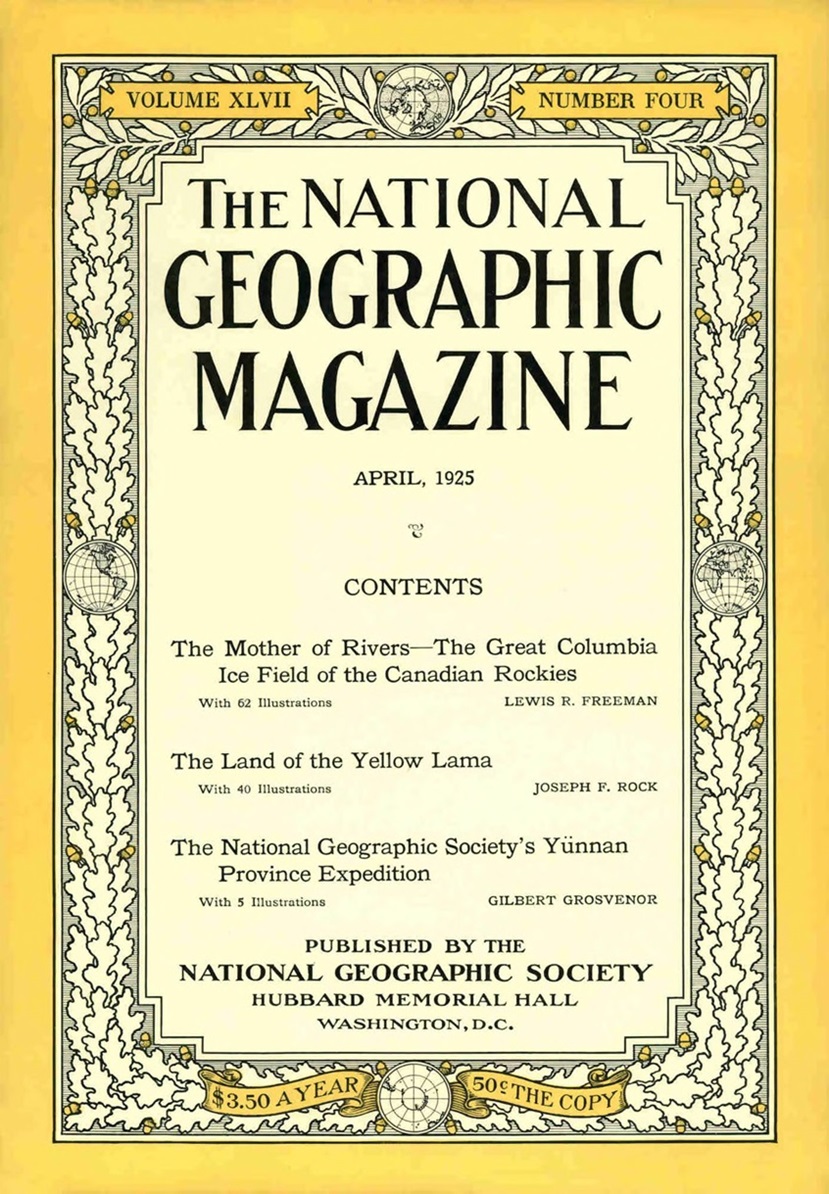 NATIONAL GEOGRAPHIC - April 1925