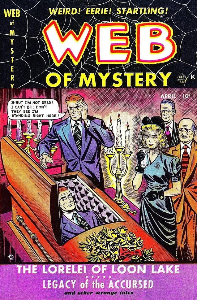 WEB OF MYSTERY - April 1951