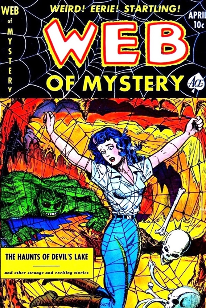 WEB OF MYSTERY - April 1952