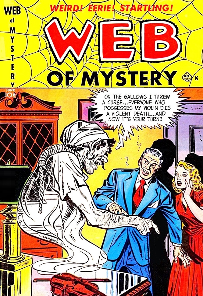 WEB OF MYSTERY - June 1951