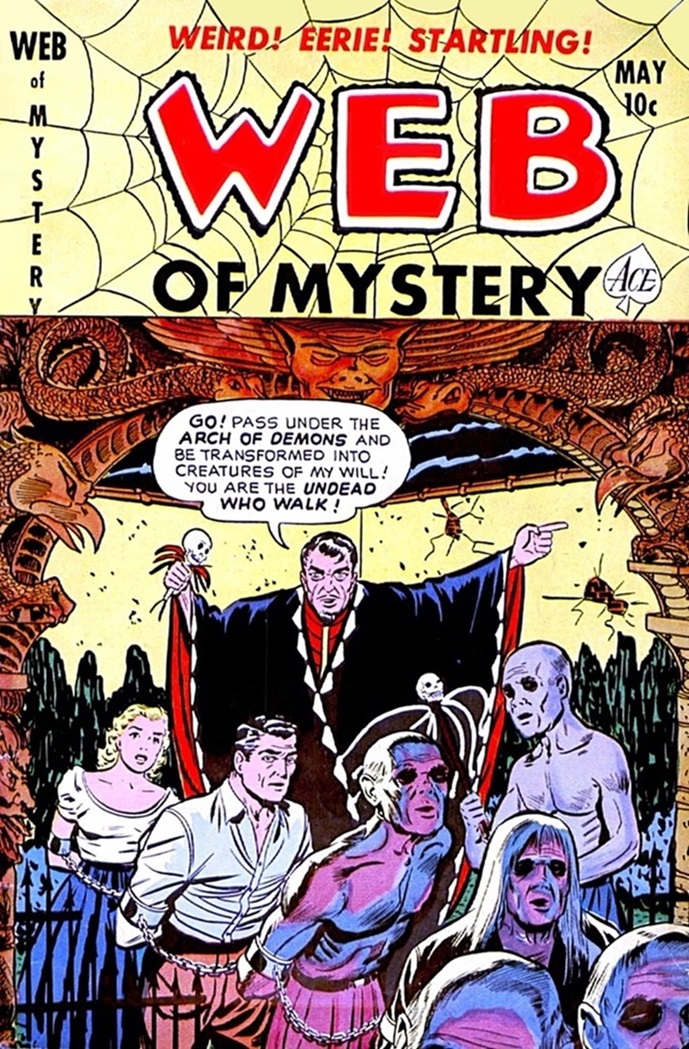 WEB OF MYSTERY - May 1952