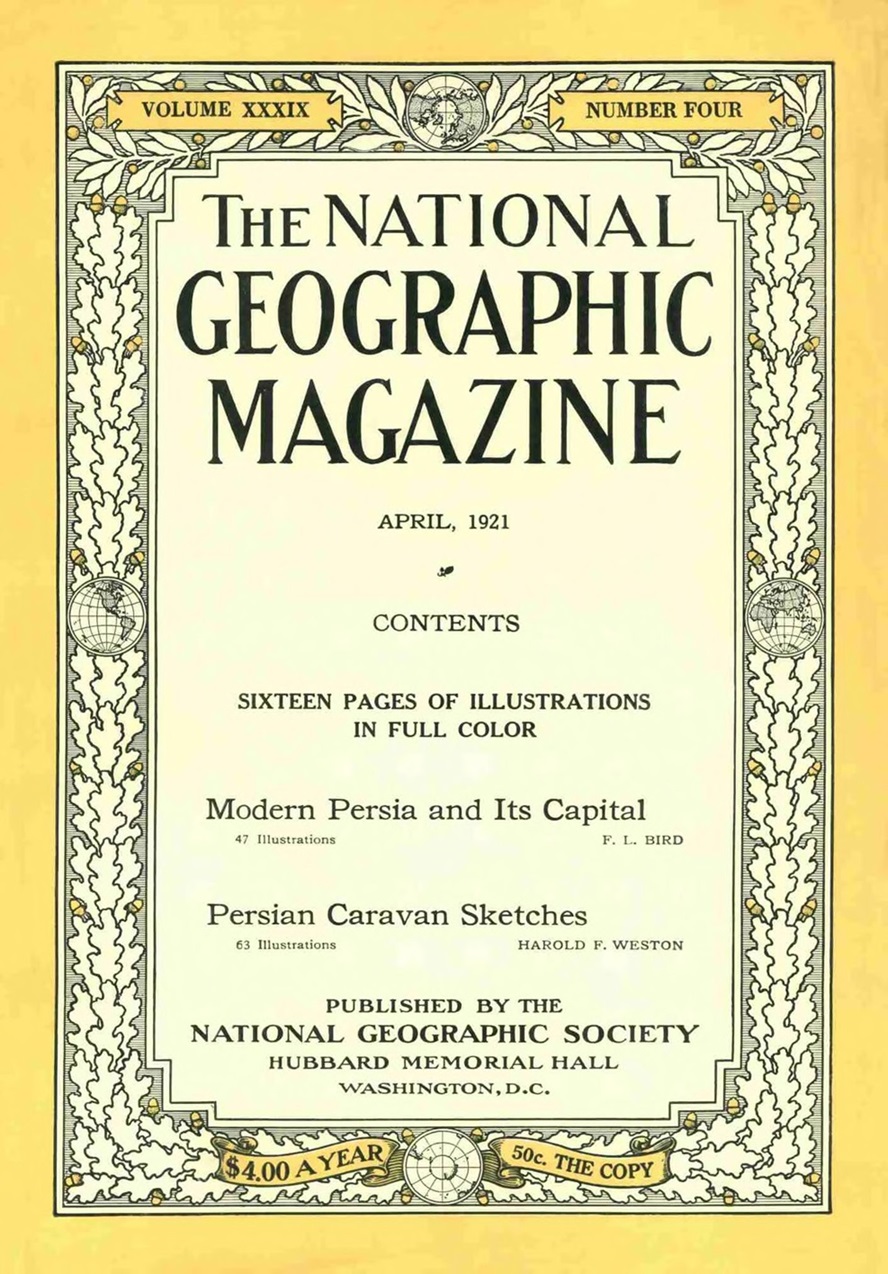 NATIONAL GEOGRAPHIC - April 1921