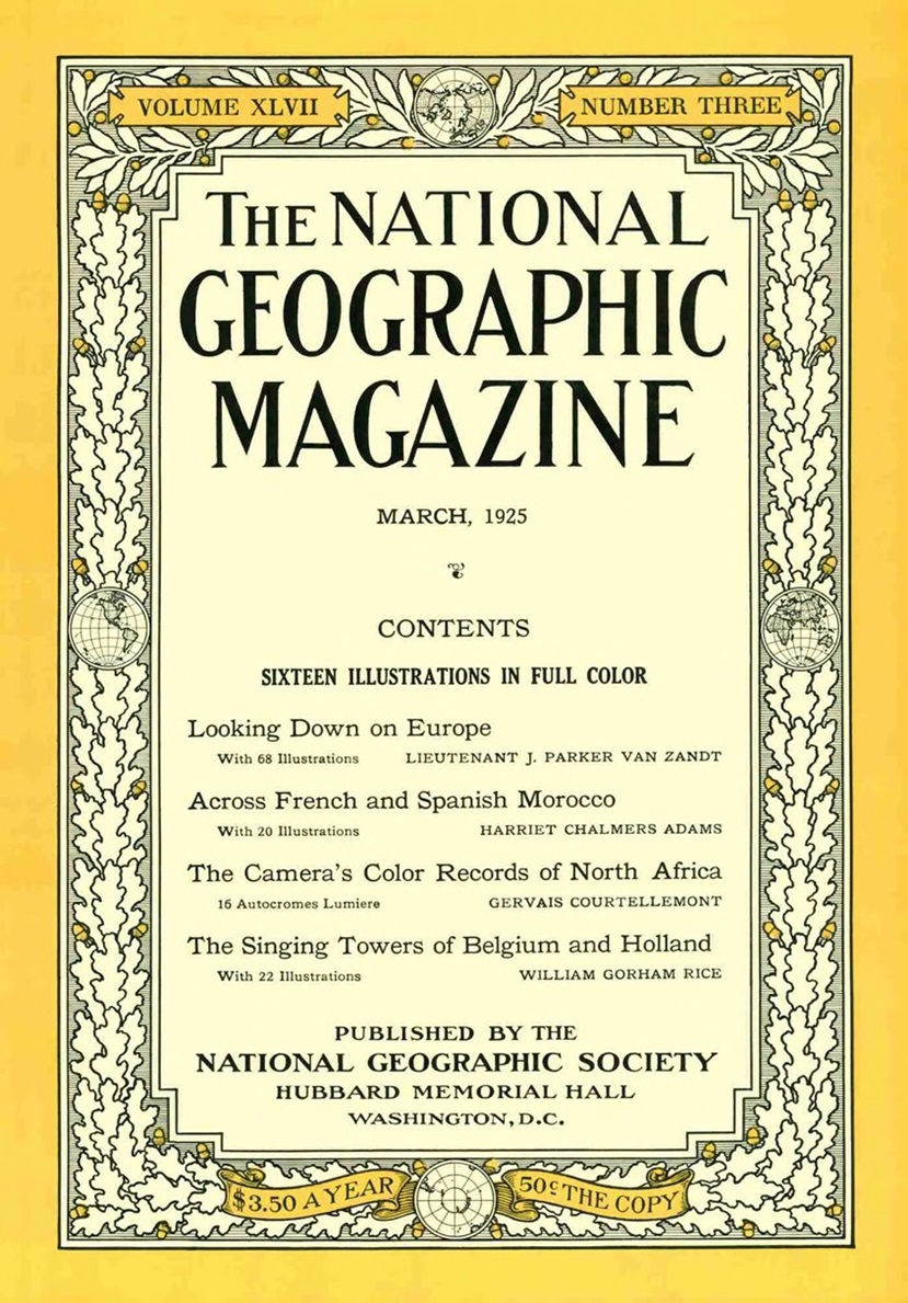 NATIONAL GEOGRAPHIC - March 1925