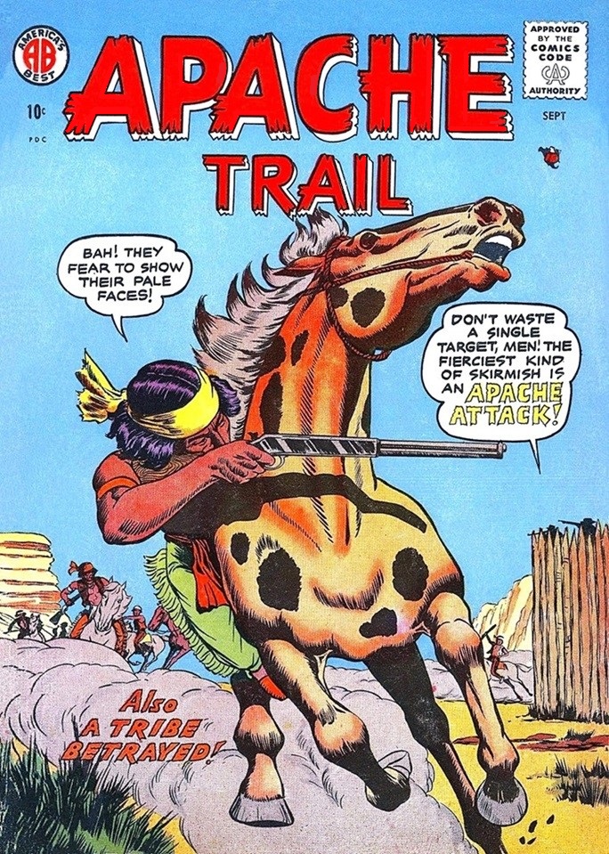 APACHE TRAIL - First issue, September 1957