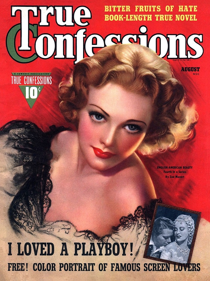 TRUE CONFESSIONS - August 1940