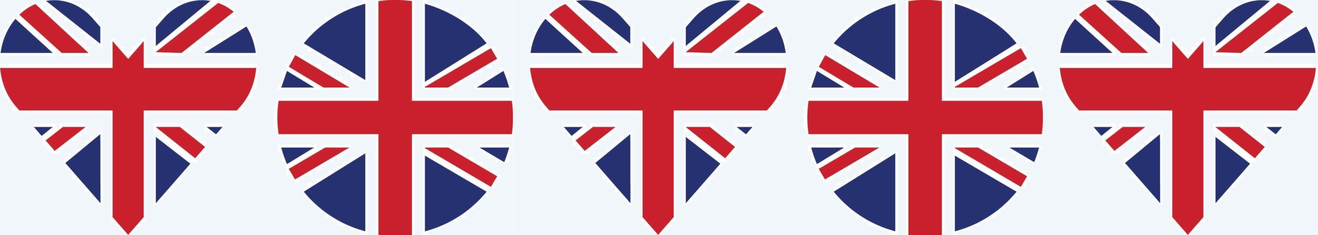 ENGLISH FLAG logos