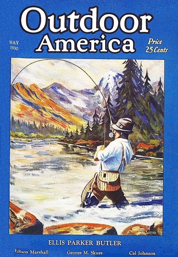 Cover of OUTDOOR AMERICA magazine.