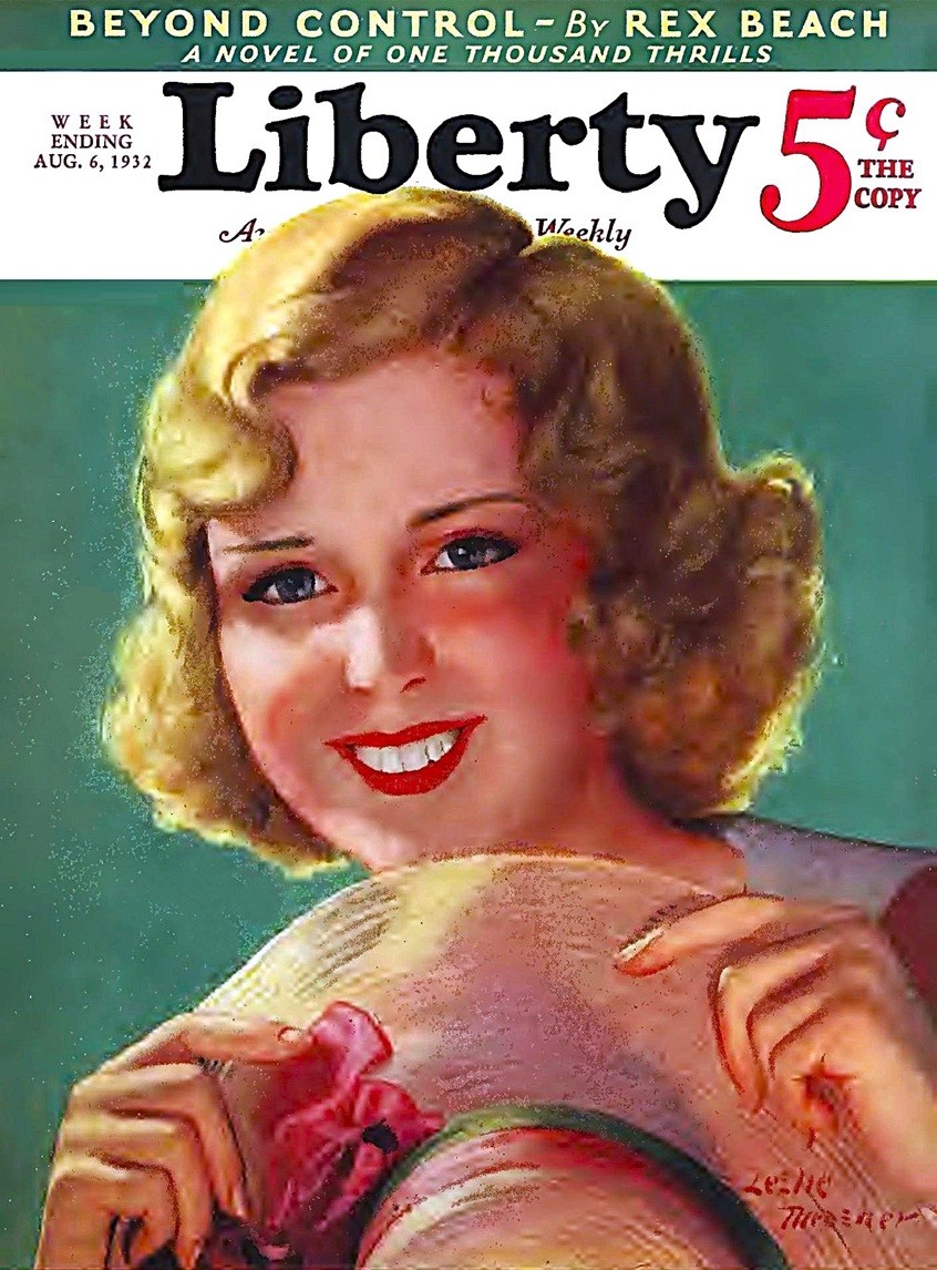 Cover of the magazine LIBERTY from August 6, 1932.