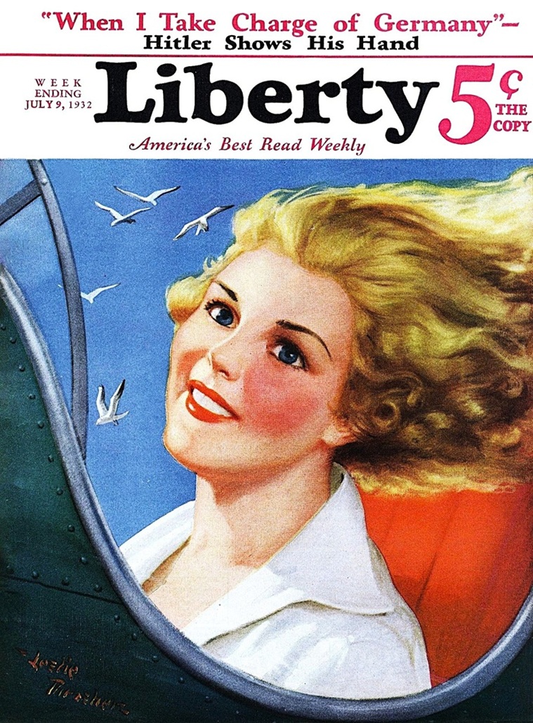 Cover of the magazine LIBERTY from July 9, 1932.