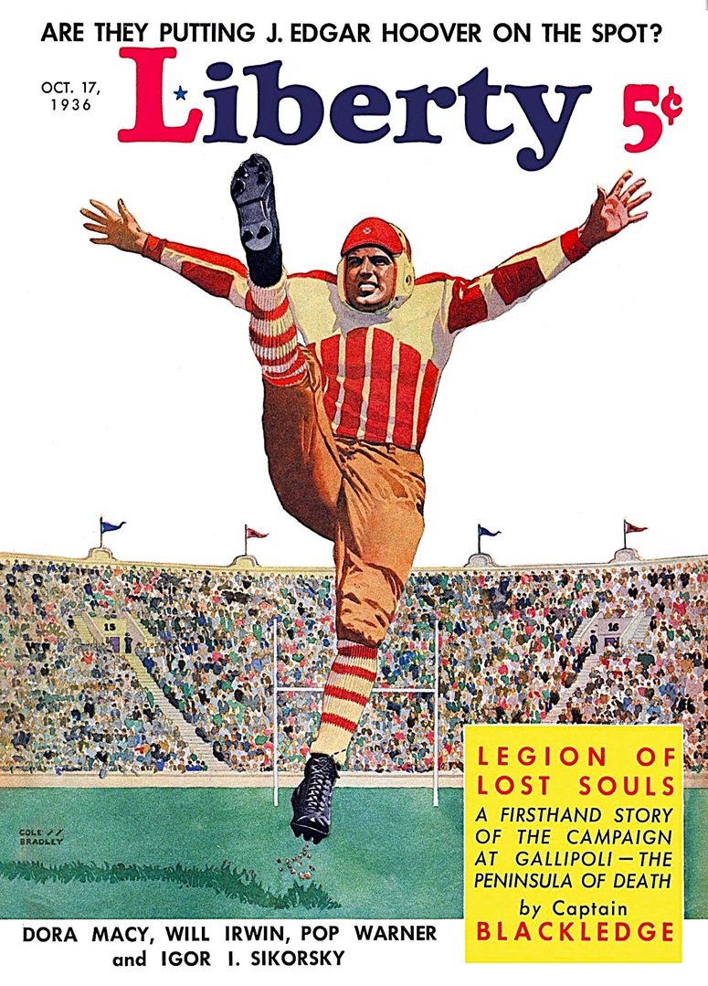 Cover of the magazine LIBERTY from October 17, 1936.