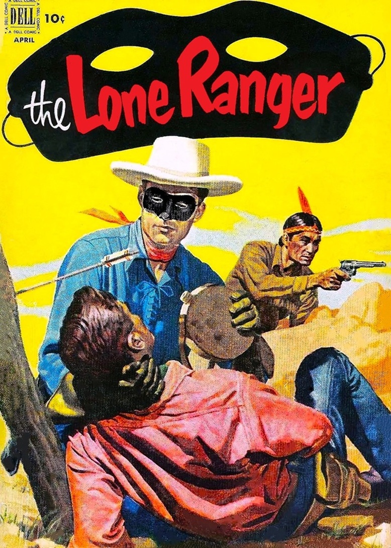 This image is a link to the PDF of the comic book THE LONE RANGER from April 1952.