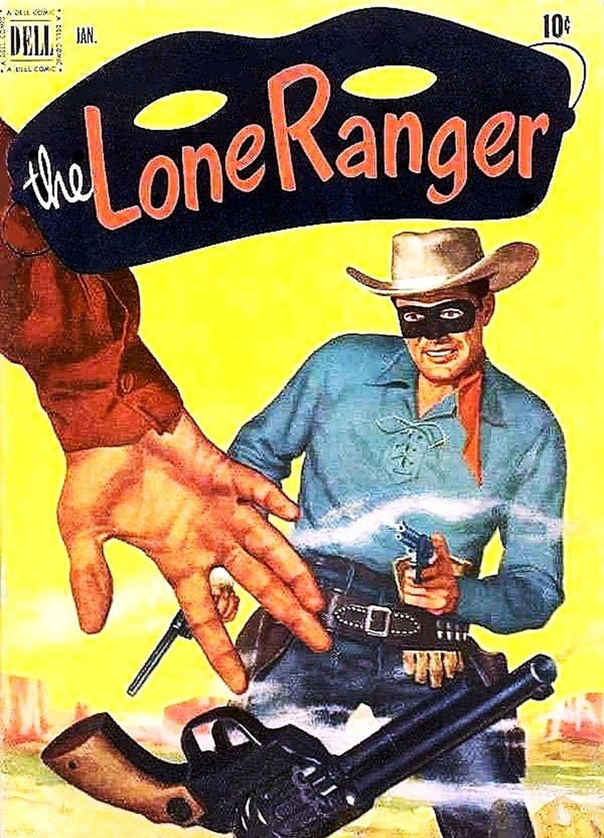 This image is a link to the PDF of the comic book THE LONE RANGER from January 1952.