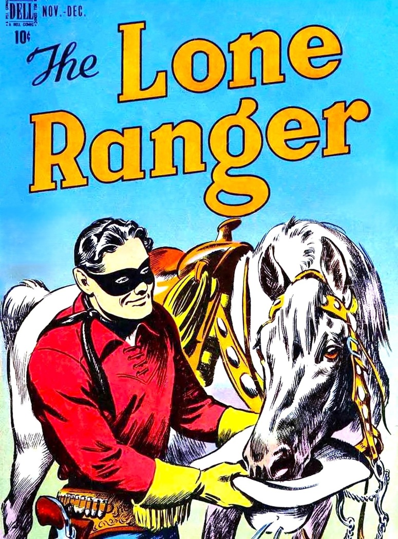 Cover of the comic book THE LONE RANGER from November 1948.
