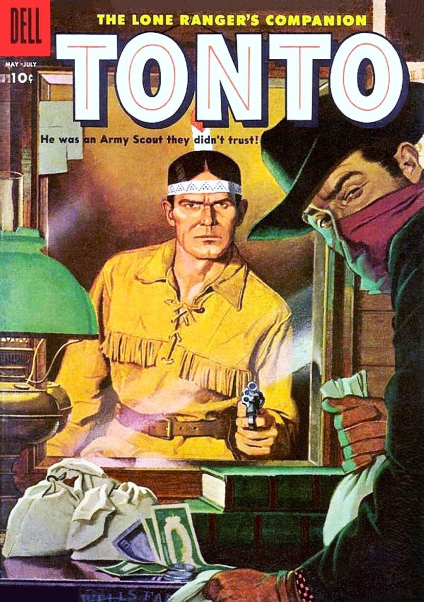 This image is a link to the PDF of the comic book TONTO from May 1955.