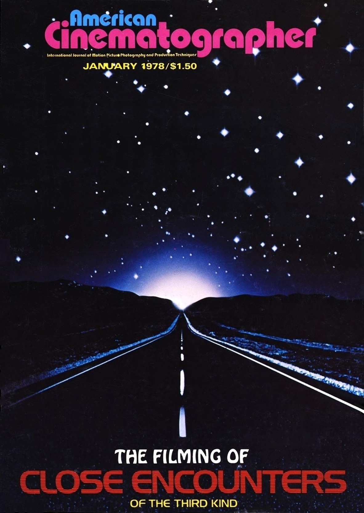 This image is a link to the PDF of the magazine AMERICAN CINEMATOGRAPHER from January 1978.