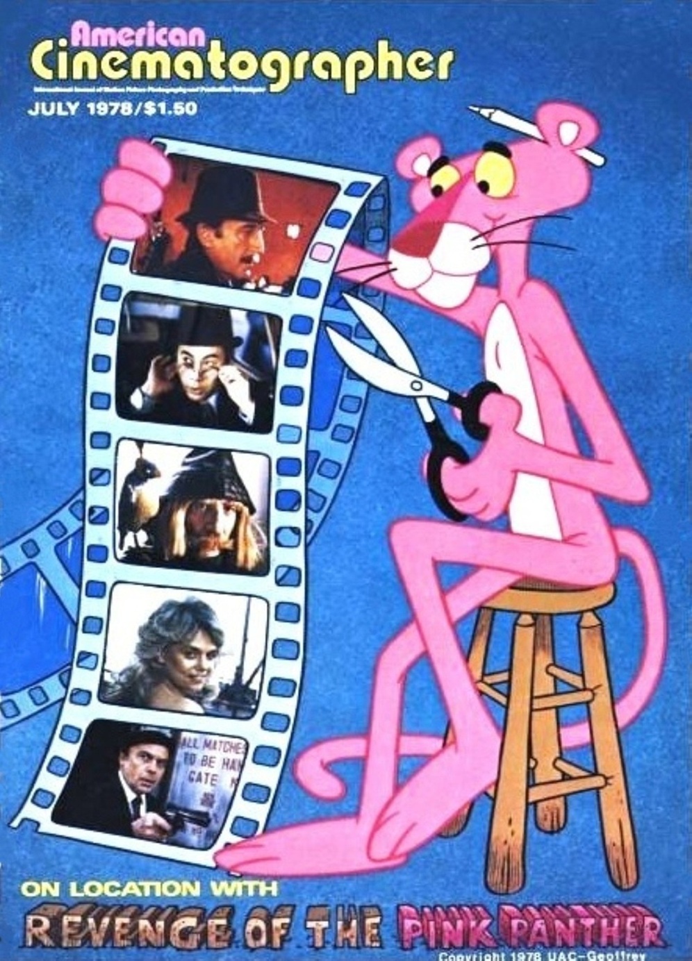 This image is a link to the PDF of the magazine AMERICAN CINEMATOGRAPHER from July 1978.