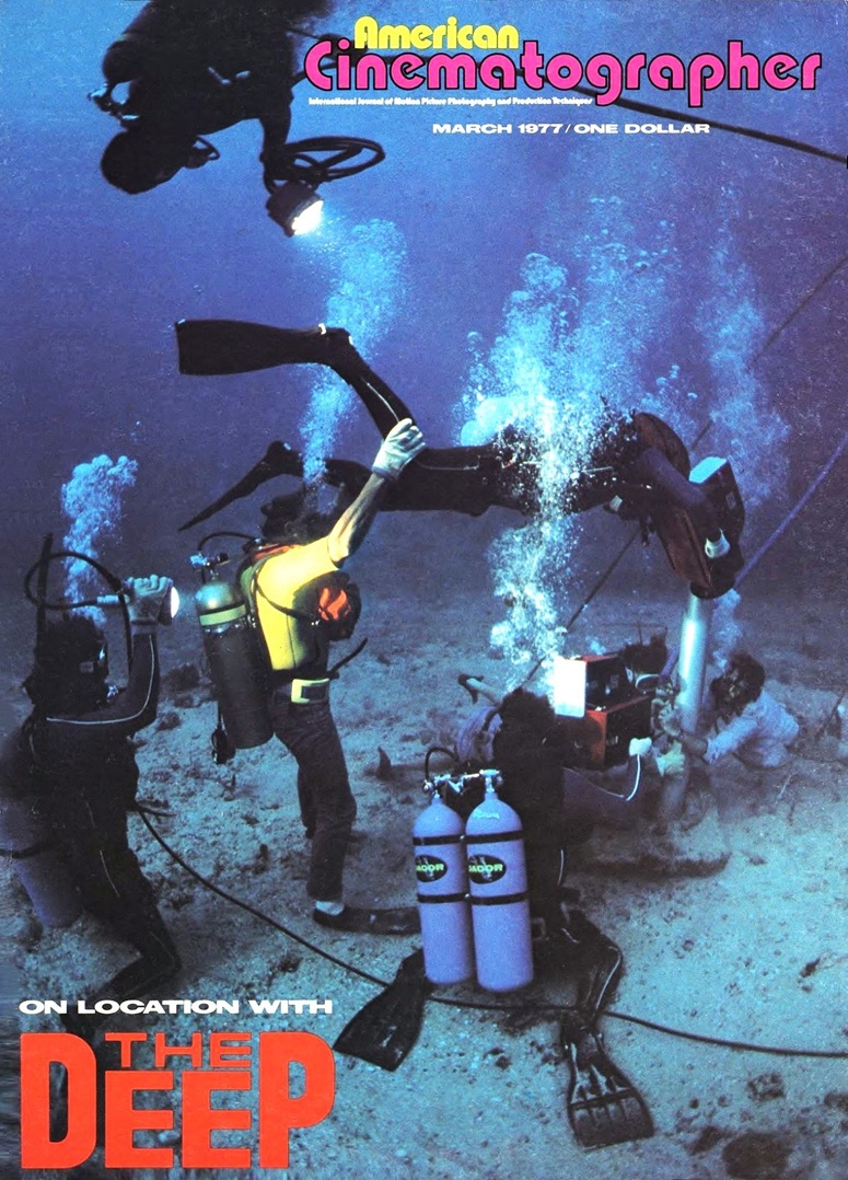 This image is a link to the PDF of the magazine AMERICAN CINEMATOGRAPHER from March 1977.
