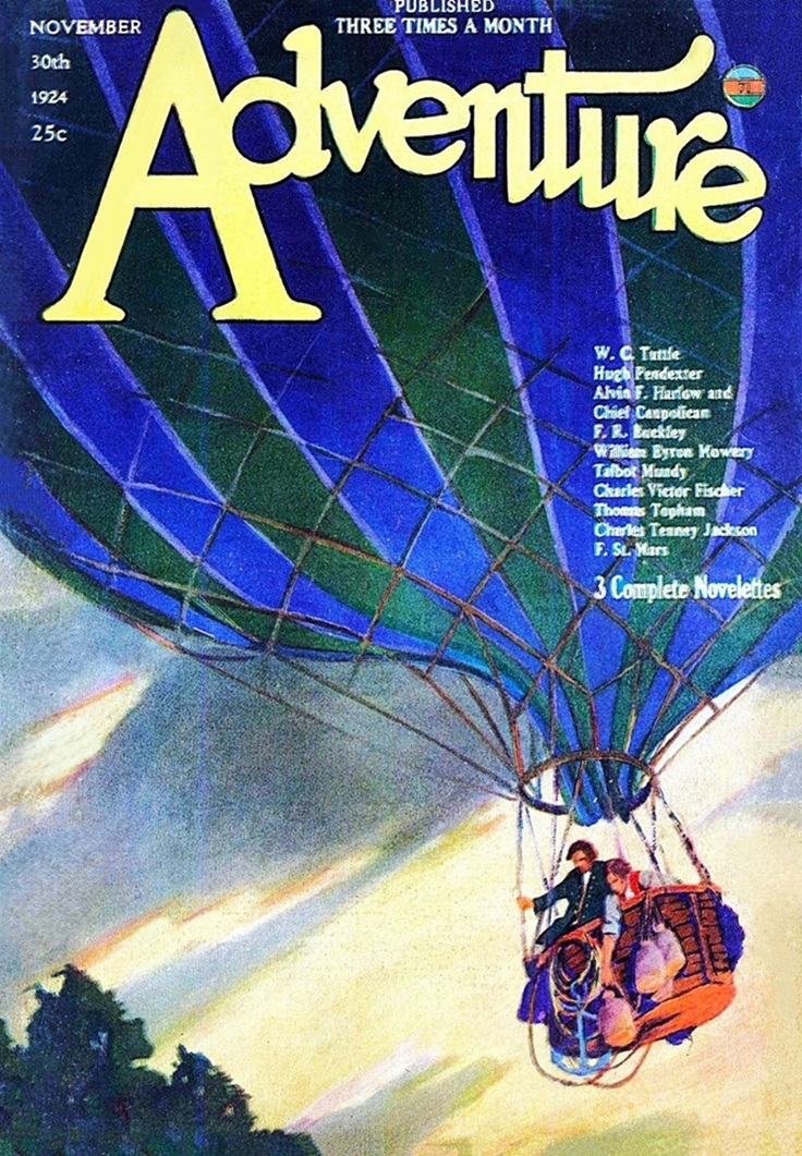 This image is a link to the PDF of the pulp magazine ADVENTURE from November 30, 1924.