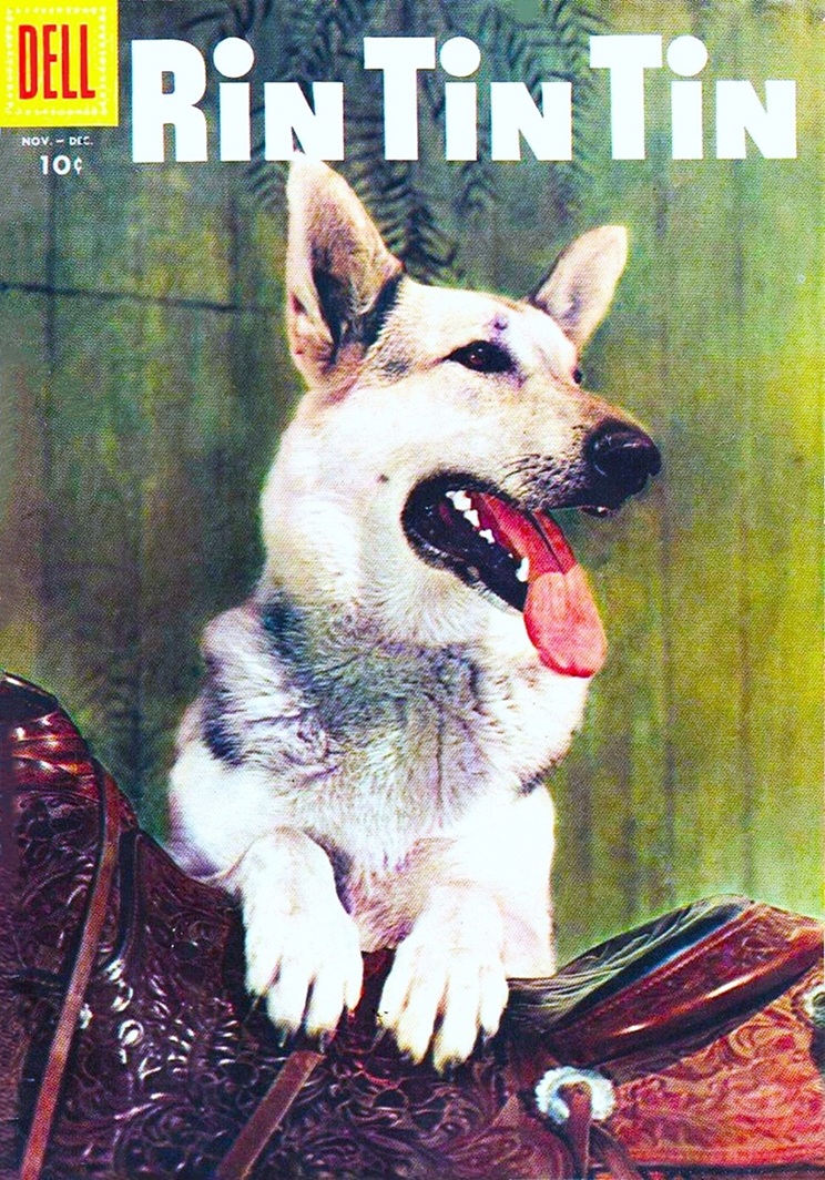 This image is a link to the PDF of the comic book RIN TIN TIN from November 1956.