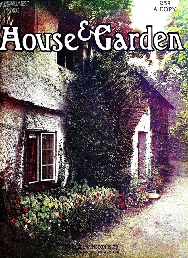 This image is a link to the PDF of the magazine HOUSE & GARDEN from February 1910.