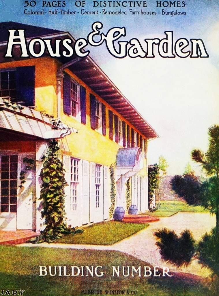 This image is a link to PDFs of the magazine HOUSE & GARDEN.