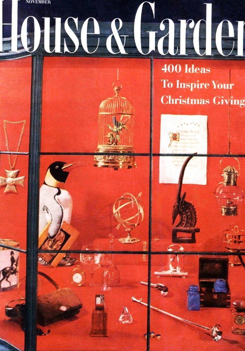 This image is a link to the PDF of the magazine HOUSE & GARDEN from November 1956.