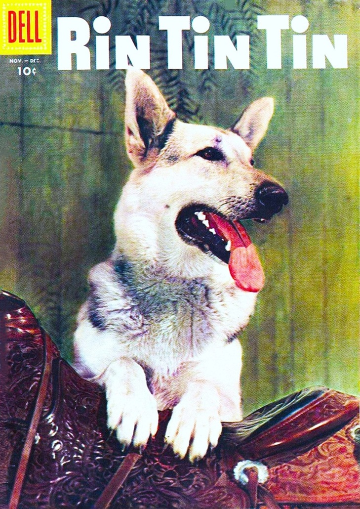 This image is a link to the PDF of the comic book RIN TIN TIN from November 1956.