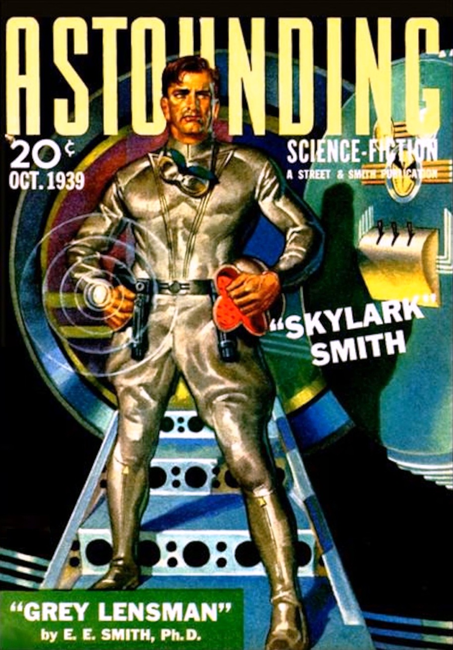 Cover of the pulp magazine ASTOUNDING SCIENCE - FICTION from October 1939.
