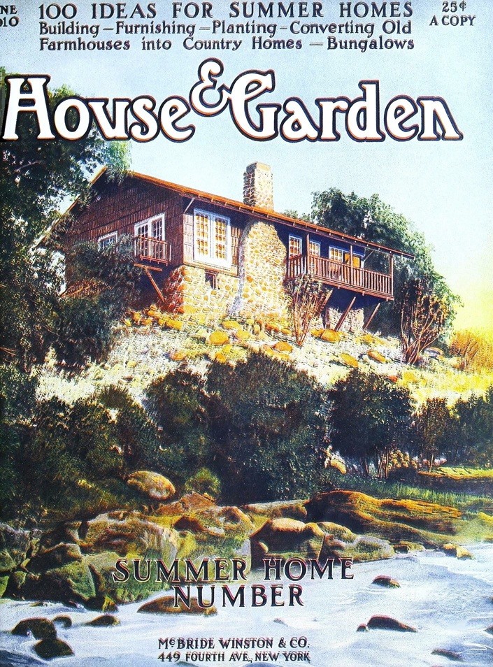 This image is a link to the PDF of the magazine HOUSE & GARDEN from June 1910.