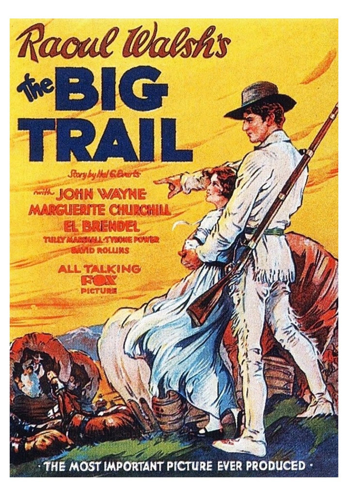 This image is a link to the video of the 1930 film THE BIG TRAIL.