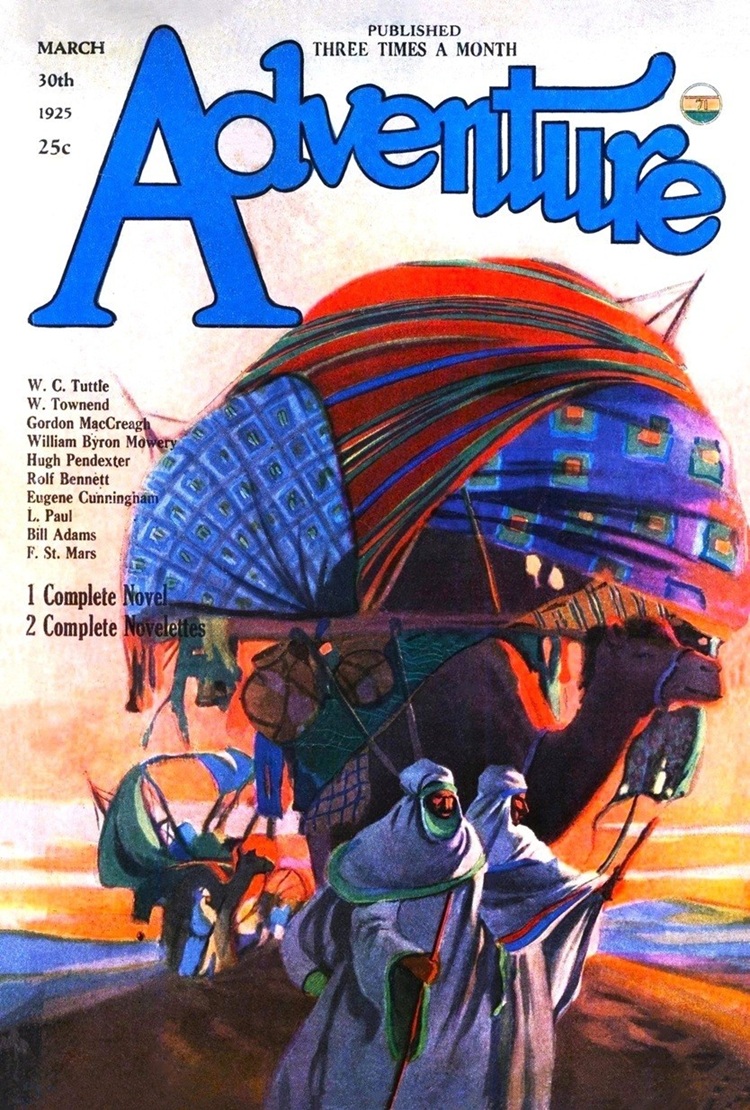This image is a link to the PDF of the pulp magazine ADVENTURE from March 30, 1925.