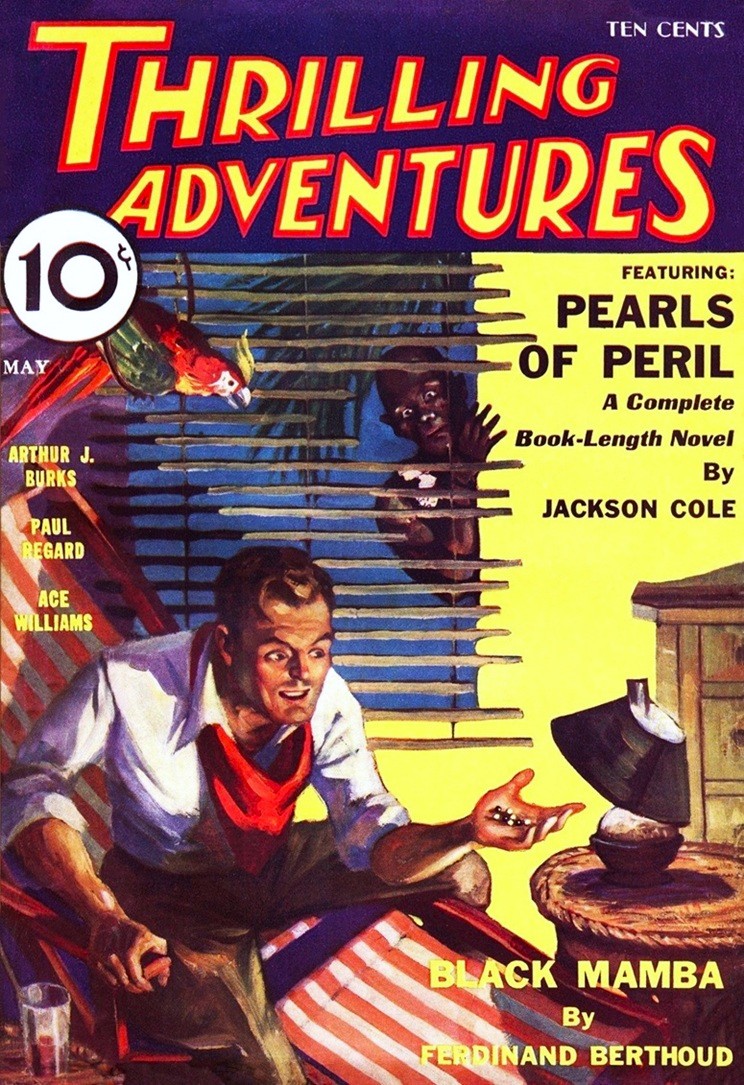 This image is a link to the PDF of the pulp magazine THRILLING ADVENTURES from May 1933.