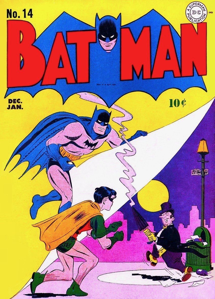 This image is a link to the PDF of the comic book BATMAN from December 1942.