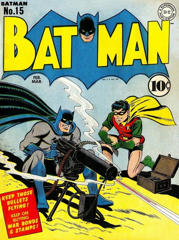 This image is a link to the PDF of the comic book BATMAN from February 1943.