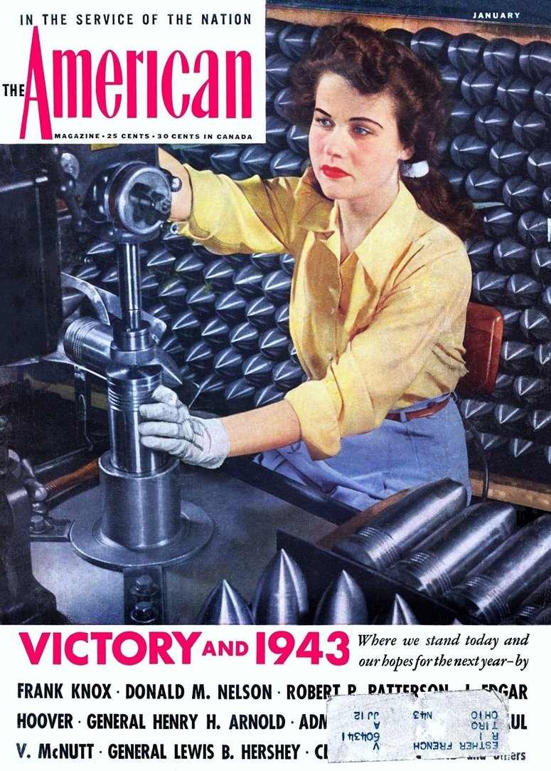 This image is a link to the PDF of the periodical THE AMERICAN MAGAZINE from January 1943.