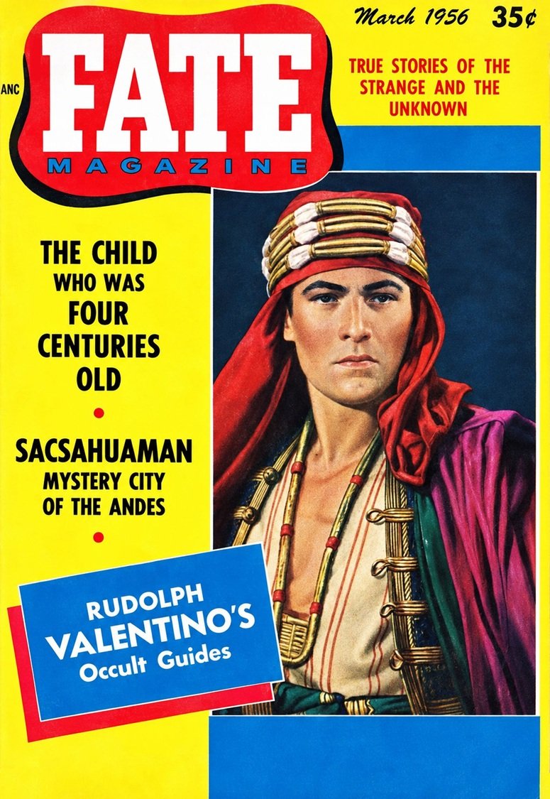 This image is a link to the PDF of the magazine FATE from March 1956.