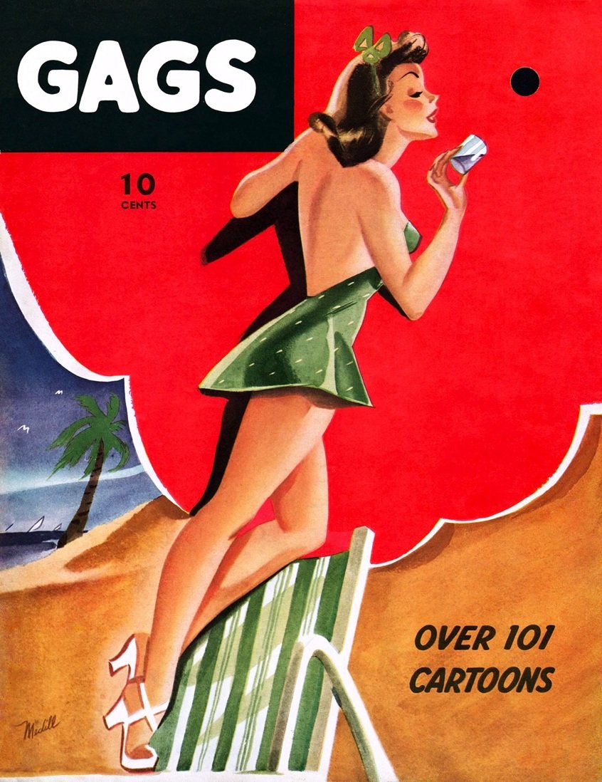 This image is a link to the PDF of the first issue of the periodical GAGS from March 1941.
