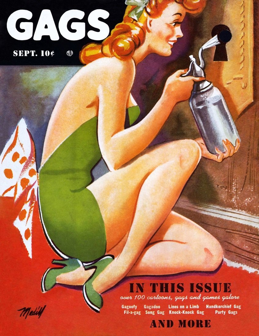 This image is a link to the PDF of the periodical GAGS from September 1941.
