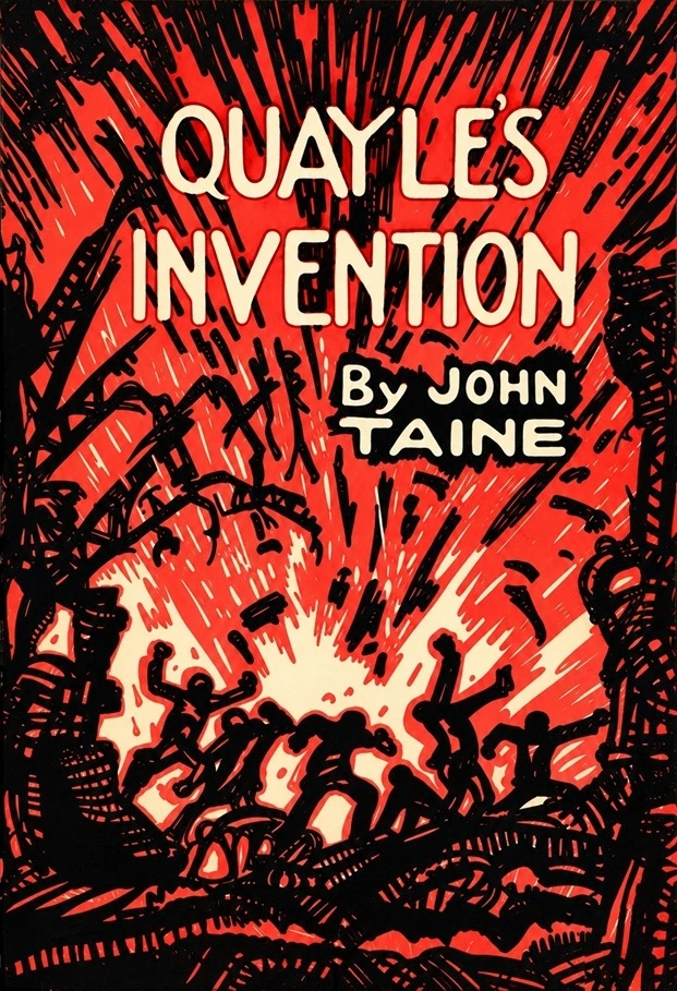 Cover of the book QUAYLES INVENTION, 1927 edition.