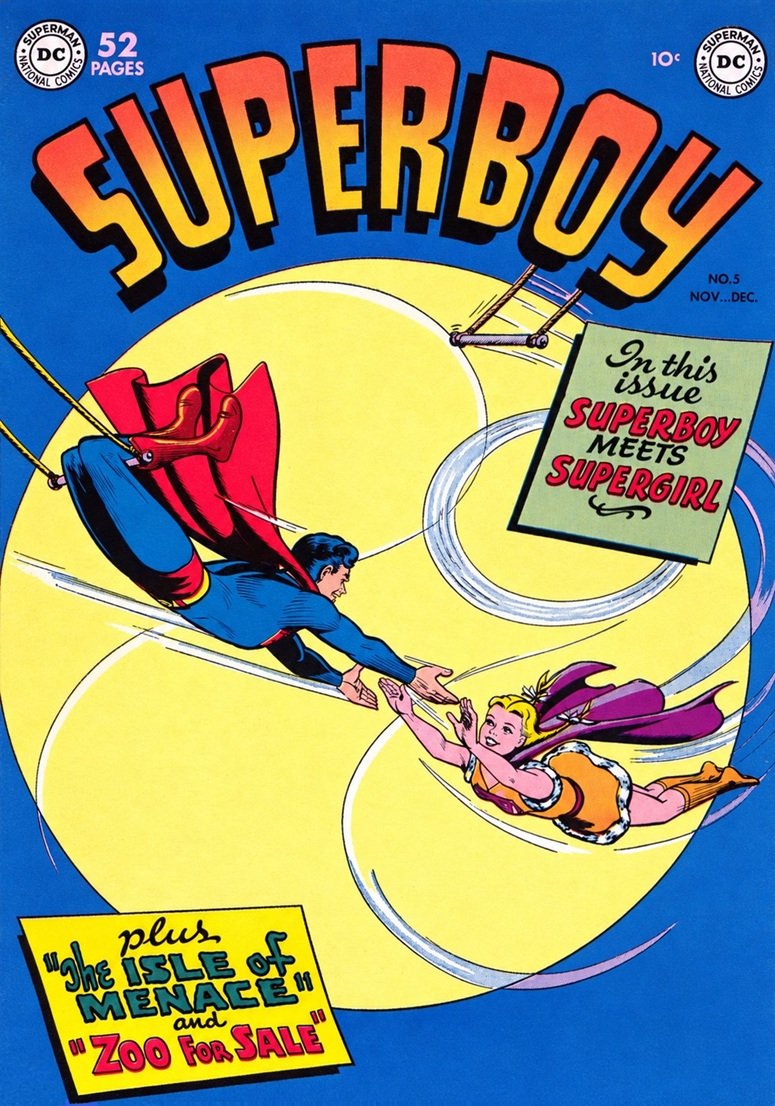 This image is a link to the PDF of the comic book SUPERBOY from November 1949.