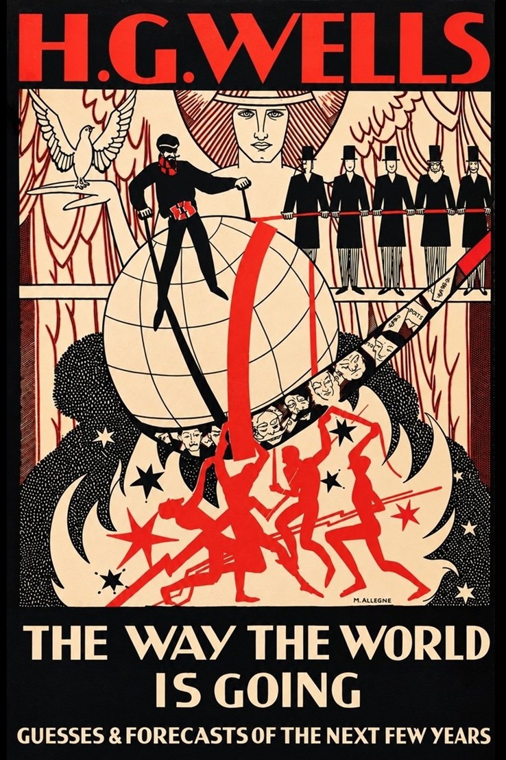 Cover of the book THE WAY THE WORLD IS GOING, 1926 edition.