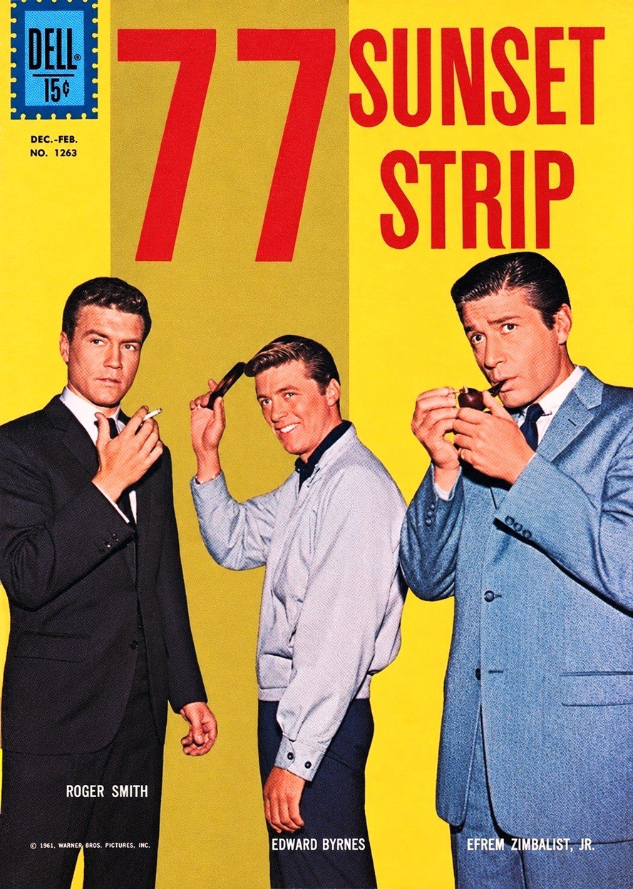 This image is a link to the PDF of the comic book 77 SUNSET STRIP from December 1961. 