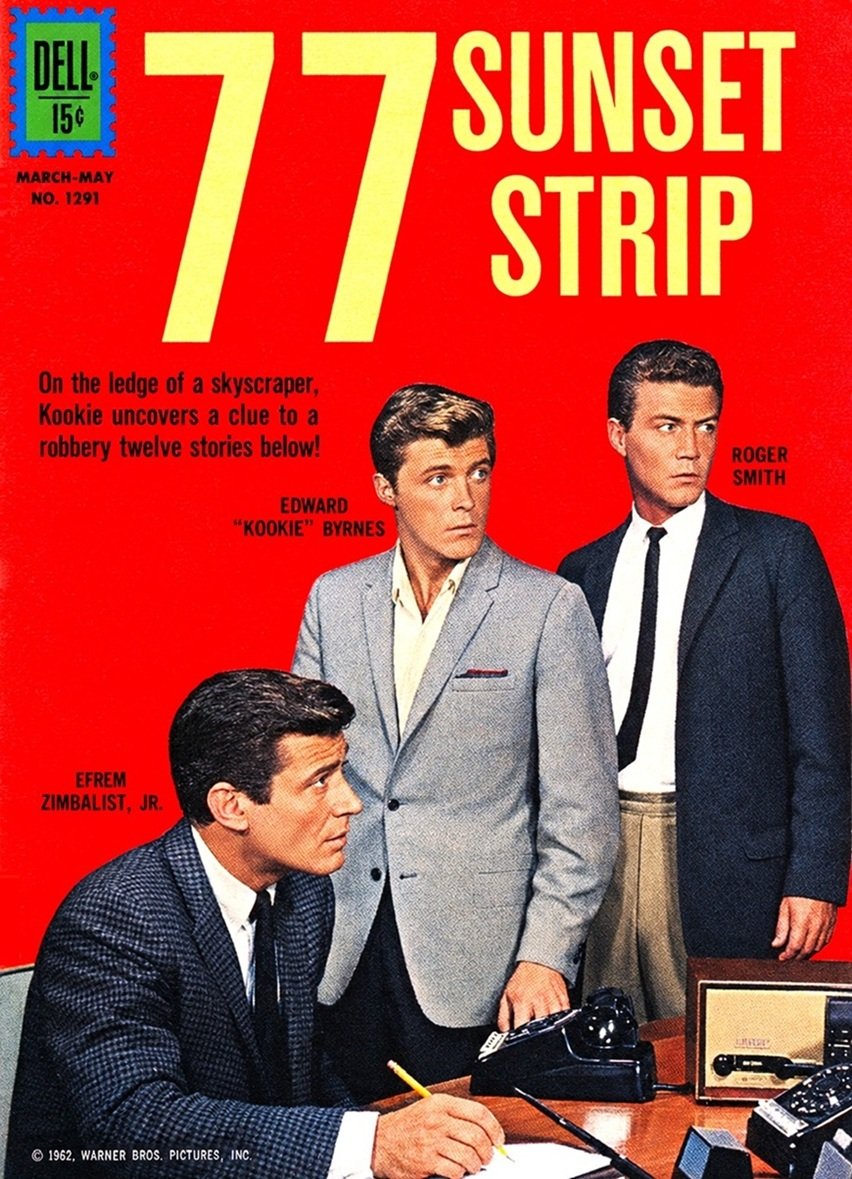 This image is a link to the PDF of the comic book 77 SUNSET STRIP from March 1962.