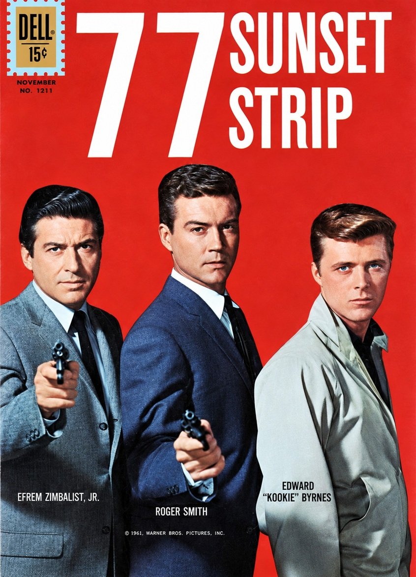 This image is a link to the PDF of the comic book 77 SUNSET STRIP from November 1961.