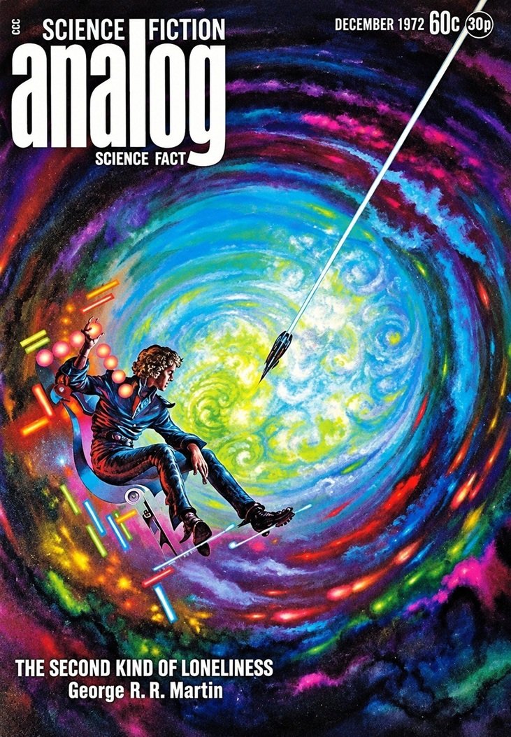 Cover of the science fiction magazine ANALOG from December 1972.