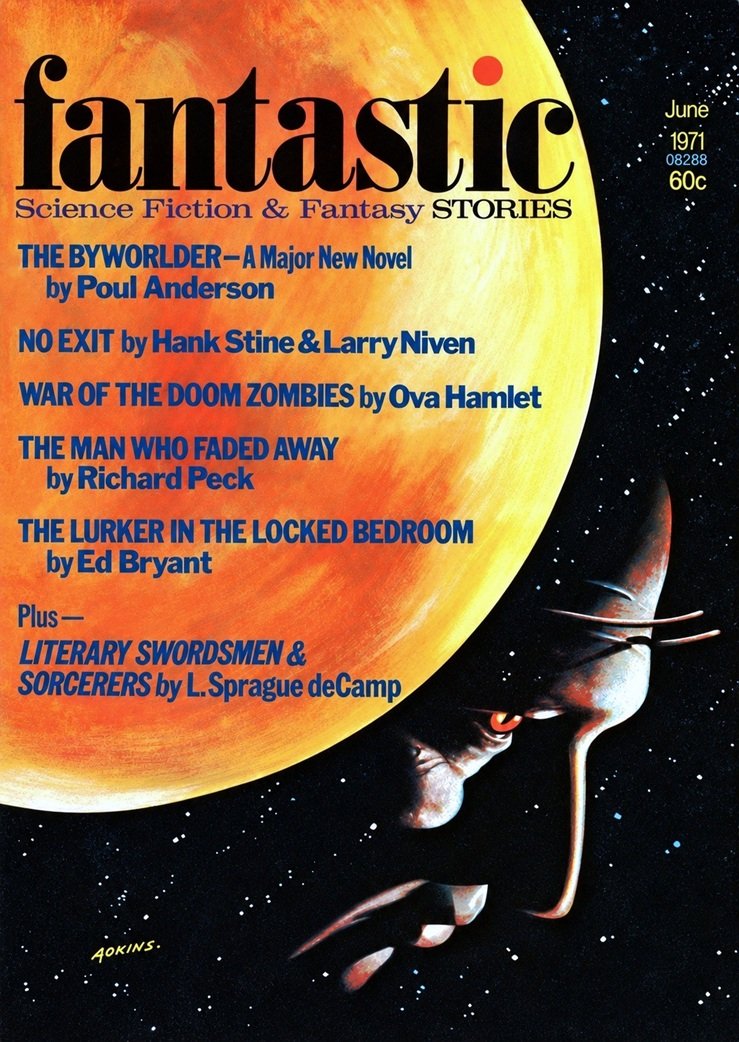 Cover of the magazine FANTASTIC from June 1971.