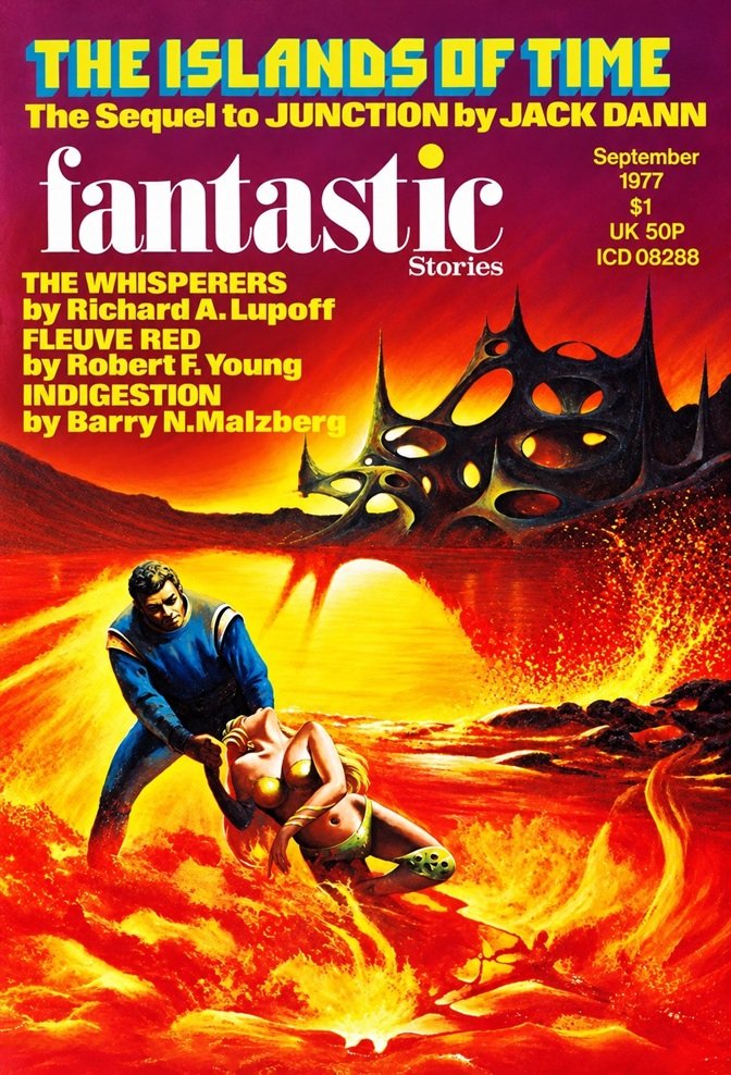 Cover of the magazine FANTASTIC from September 1977.