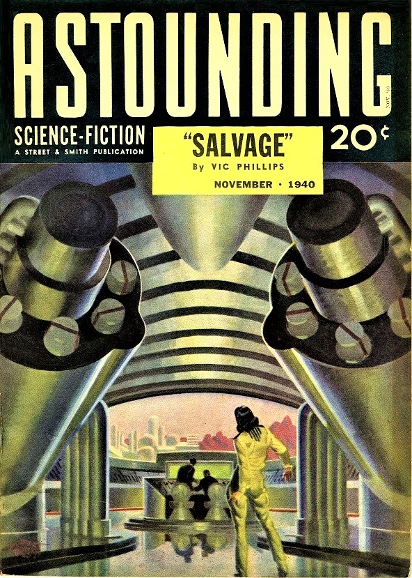 ASTOUNDING SCIENCE FICTION COVER - November 1940