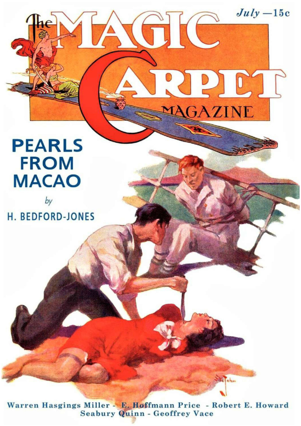 THE MAGIC CARPET - July, 1933 